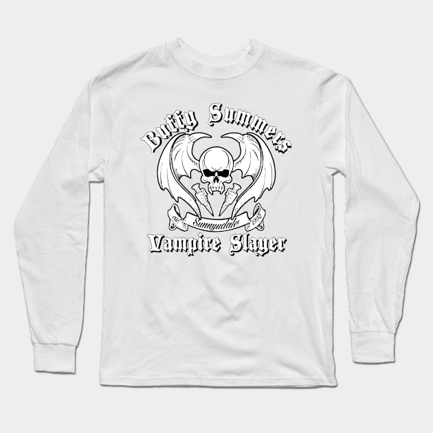 Buffy Summers vampire slayer Long Sleeve T-Shirt by carloj1956